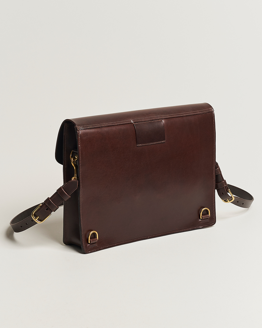 Herre | Tasker | Tärnsjö Garveri | Messenger Bag 3-In-1 Dark Brown