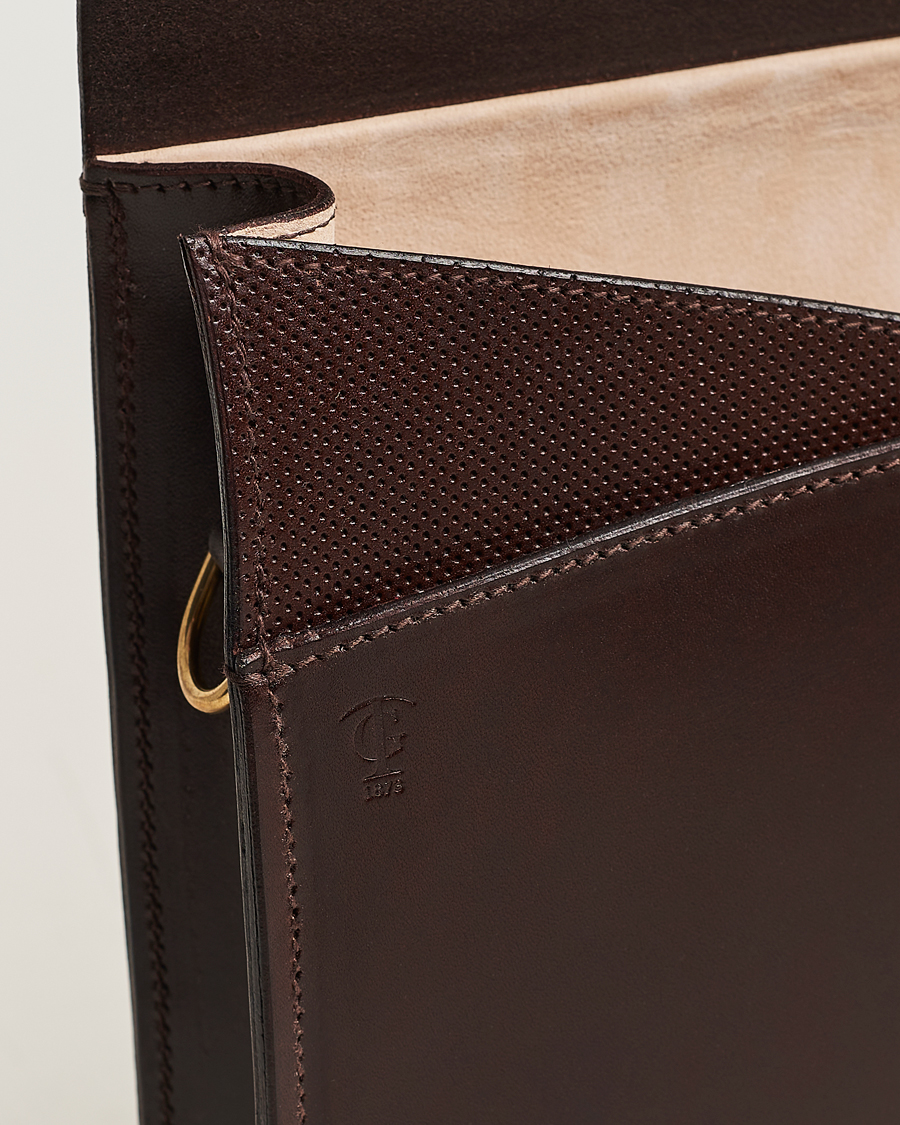 Herre | Tasker | Tärnsjö Garveri | Messenger Bag 3-In-1 Dark Brown