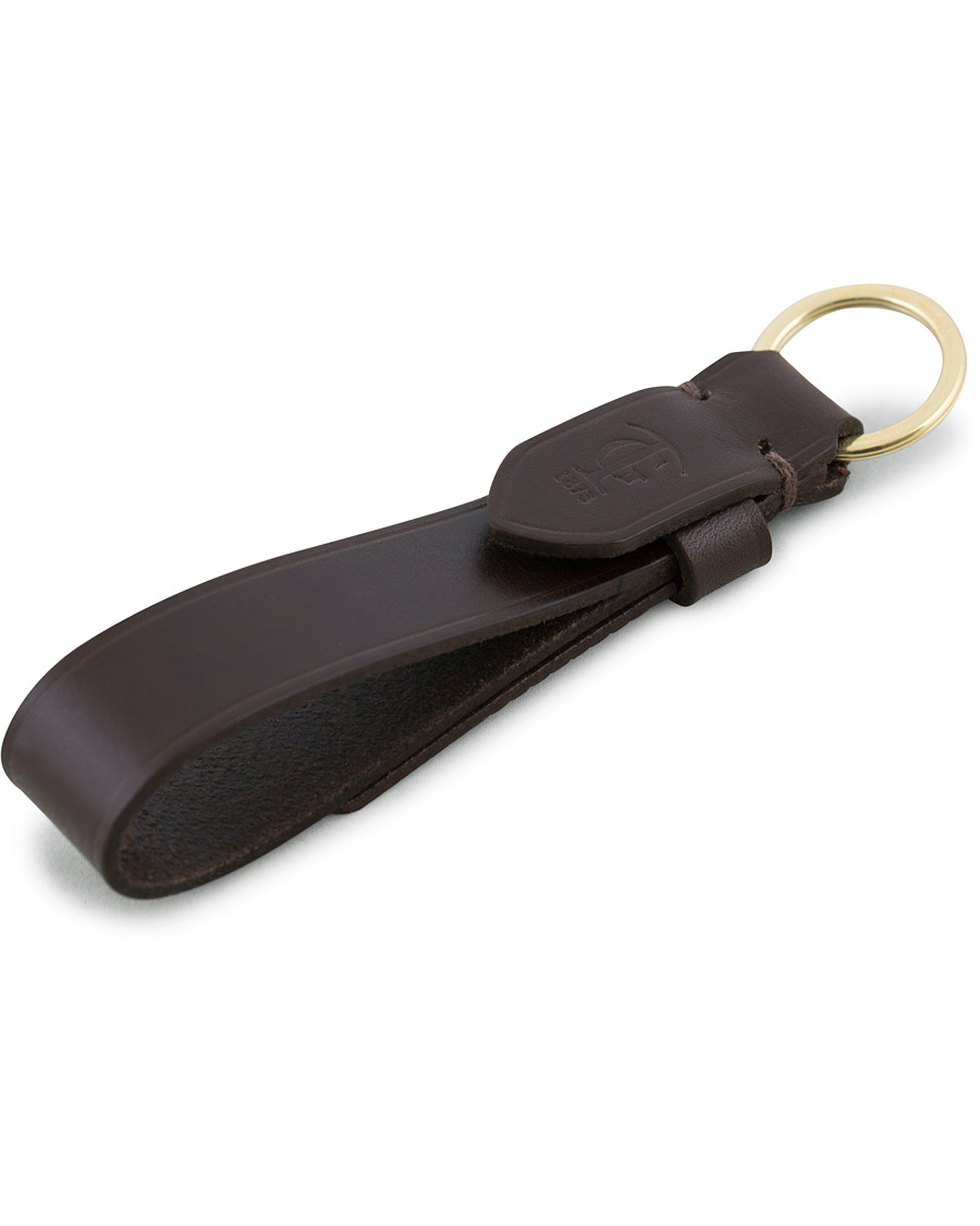 Herre | Nøgleringe | Tärnsjö Garveri | Key Loop Dark Brown