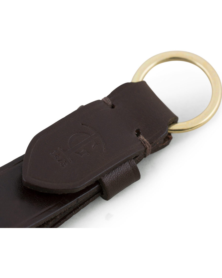 Herre | Nøgleringe | Tärnsjö Garveri | Key Loop Dark Brown
