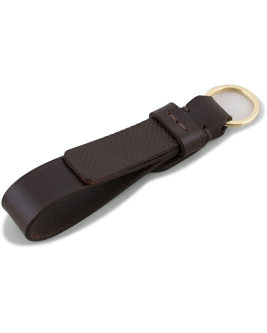 Herre | Nøgleringe | Tärnsjö Garveri | Key Loop Dark Brown