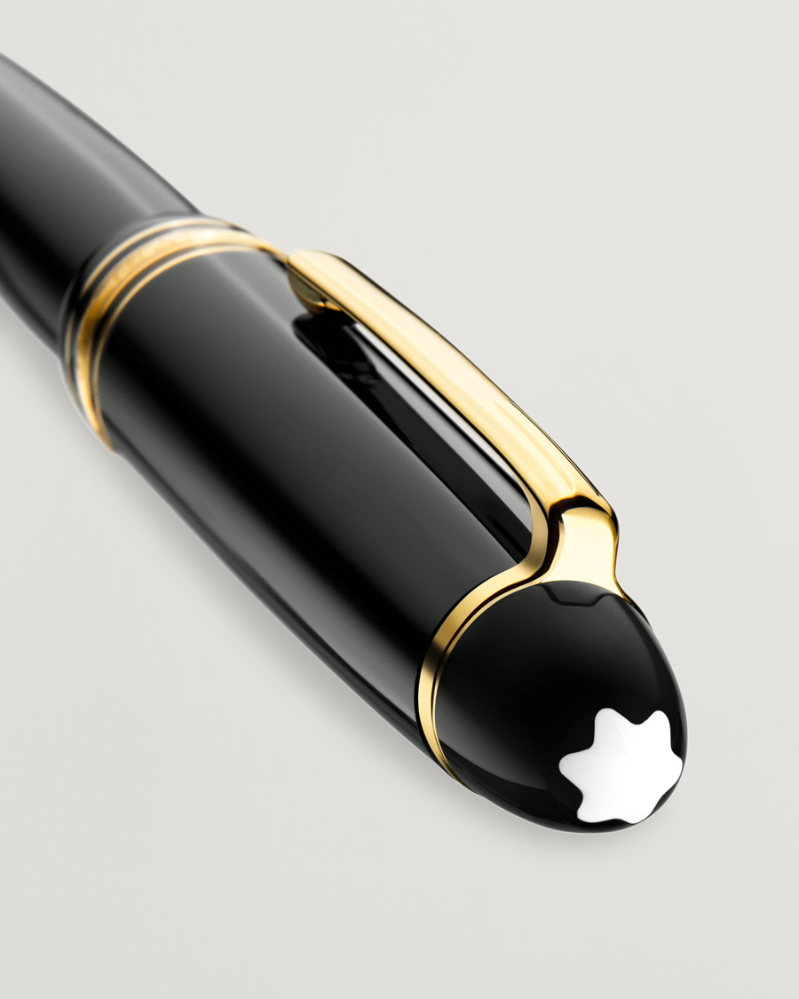 Herre | Penne | Montblanc | 162 Meisterstück Rollerball LeGrand Pen Black/Yellow Gold