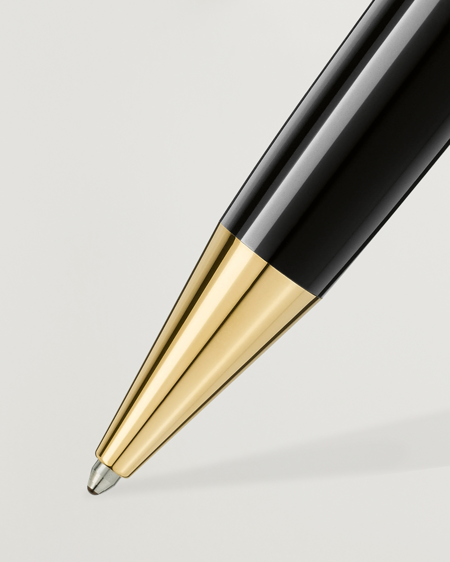 Herre | Montblanc 161 Meisterstück Ballpoint LeGrand Pen Black/Yellow Gold | Montblanc | 161 Meisterstück Ballpoint LeGrand Pen Black/Yellow Gold