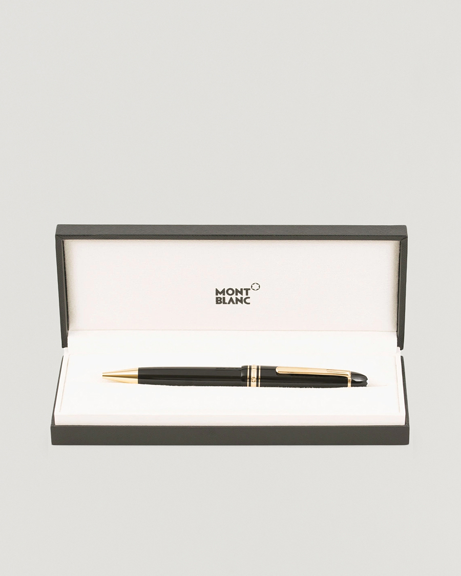 Herre | Montblanc 161 Meisterstück Ballpoint LeGrand Pen Black/Yellow Gold | Montblanc | 161 Meisterstück Ballpoint LeGrand Pen Black/Yellow Gold