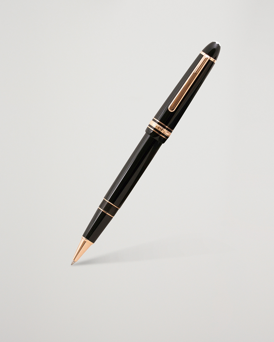 Herre | Penne | Montblanc | 162 Meisterstück Rollerball LeGrand Pen Black/Red Gold
