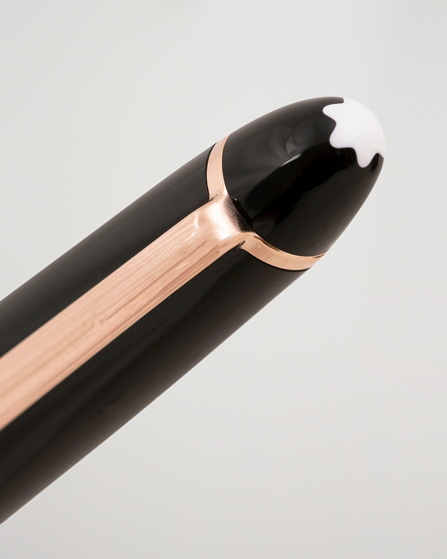 Herre | Penne | Montblanc | 162 Meisterstück Rollerball LeGrand Pen Black/Red Gold