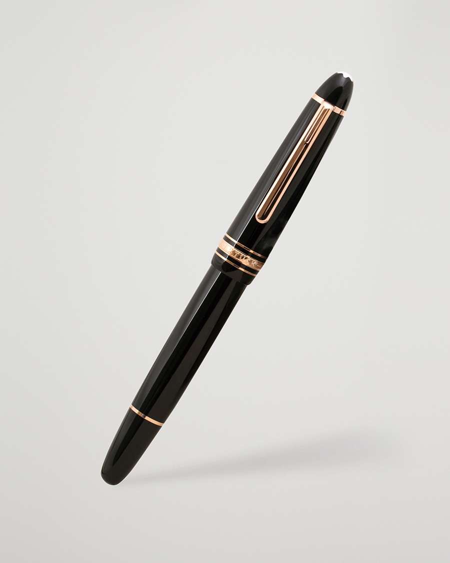 Herre | Penne | Montblanc | 162 Meisterstück Rollerball LeGrand Pen Black/Red Gold