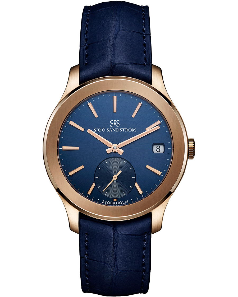 Herre | Sjöö Sandström Royal Capital AU-1740-2 Limited Edition Blue Alligator | Sjöö Sandström | Royal Capital AU-1740-2 Limited Edition Blue Alligator