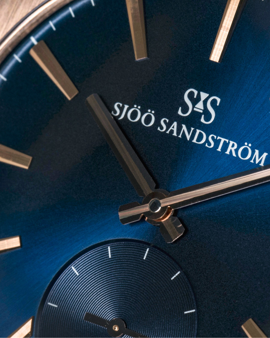 Herre | Sjöö Sandström Royal Capital AU-1740-2 Limited Edition Blue Alligator | Sjöö Sandström | Royal Capital AU-1740-2 Limited Edition Blue Alligator