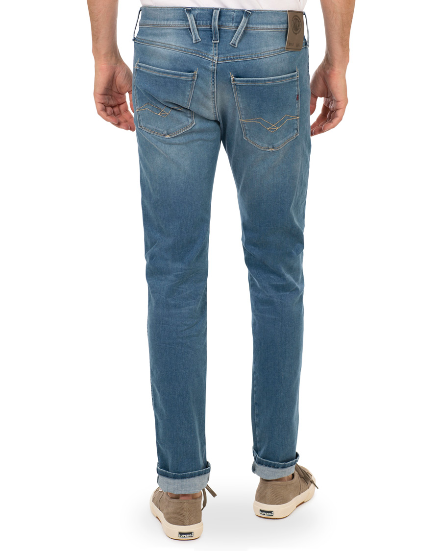 Herre | Jeans | Replay | Hyperflex Laserblast Edition Anbass Jeans Medium