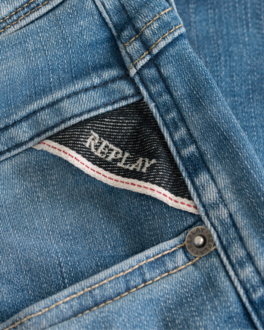 Herre | Jeans | Replay | Hyperflex Laserblast Edition Anbass Jeans Medium
