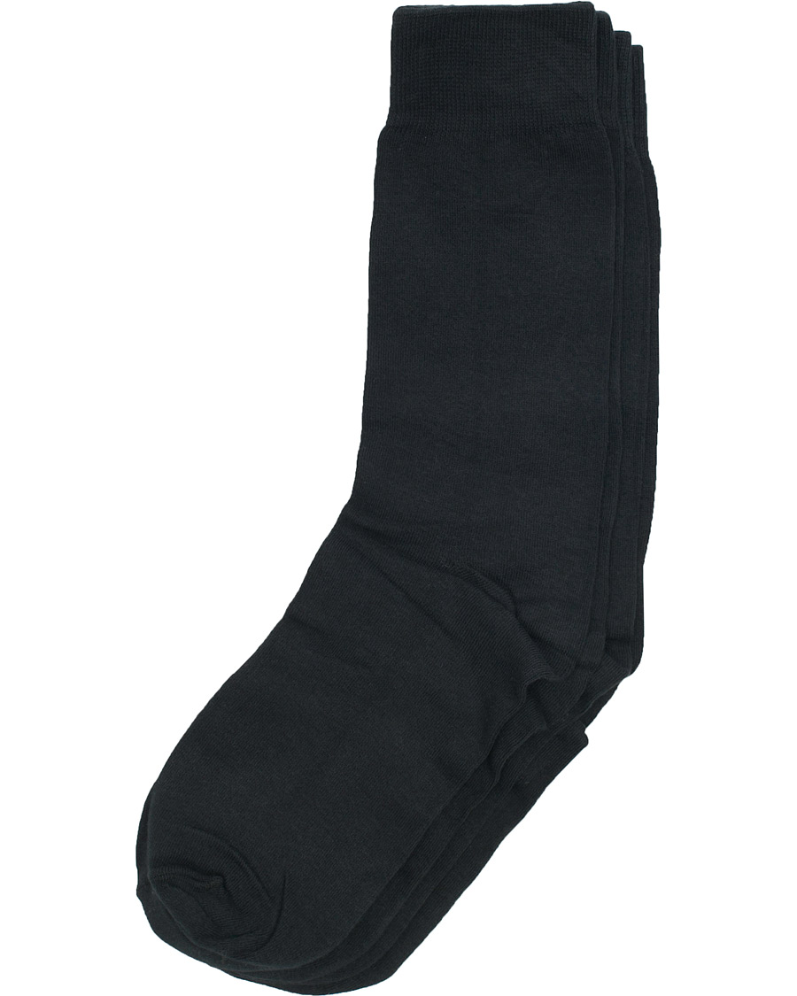 Herre | Undertøj | Bread & Boxers | 2-Pack Socks Black