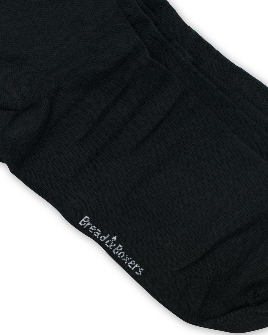 Herre | Undertøj | Bread & Boxers | 2-Pack Socks Black