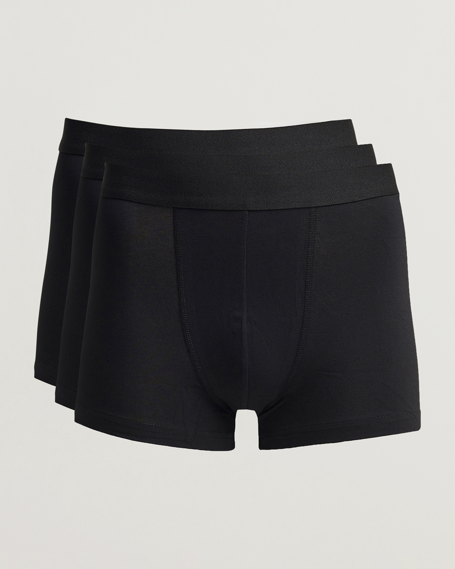 Herre | Undertøj | Bread & Boxers | 3-Pack Boxer Brief Black