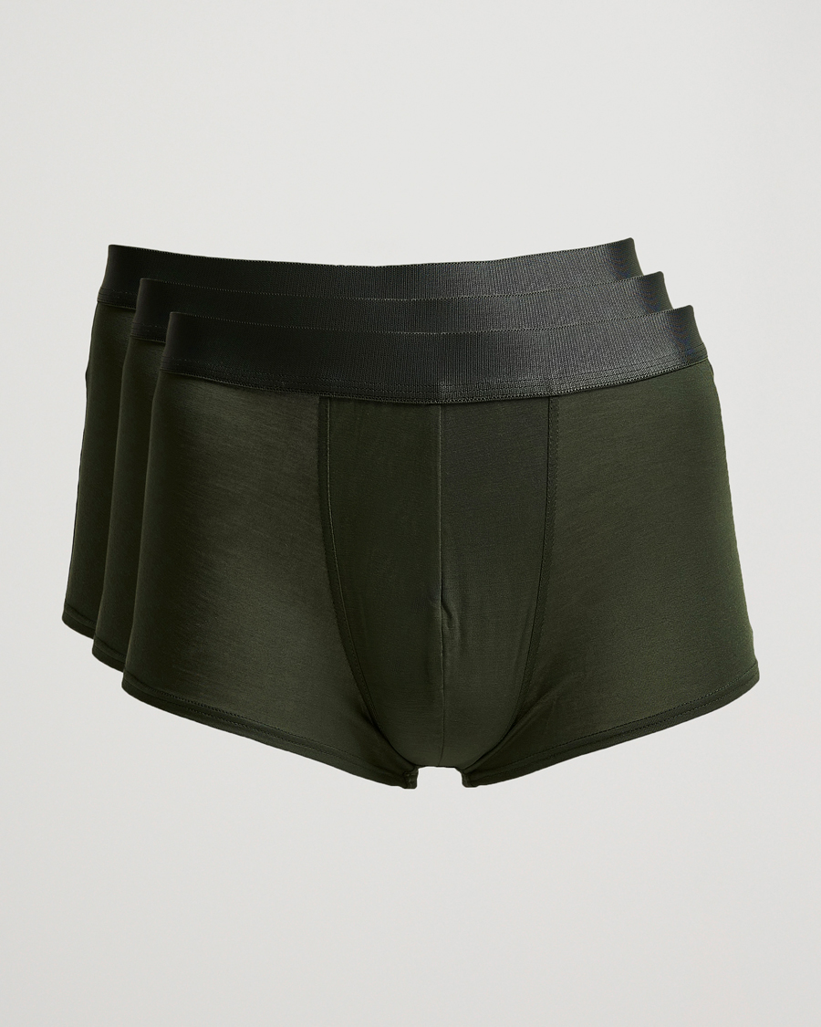 Herre | Undertøj | CDLP | 3-Pack Boxer Trunk Green
