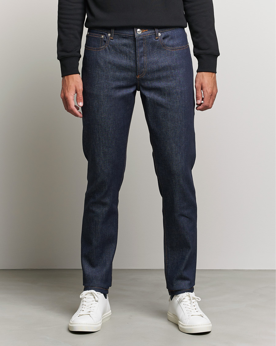 Herre | Slim fit | A.P.C. | Petit New Standard Stretch Jeans Dark Indigo