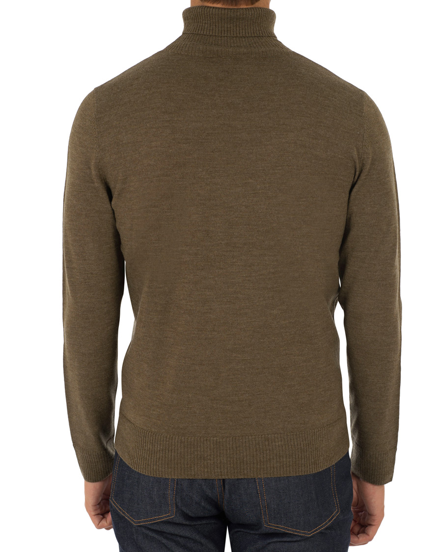 Herre | Trøjer | A.P.C. | Marcelino Rollneck Khaki Chine