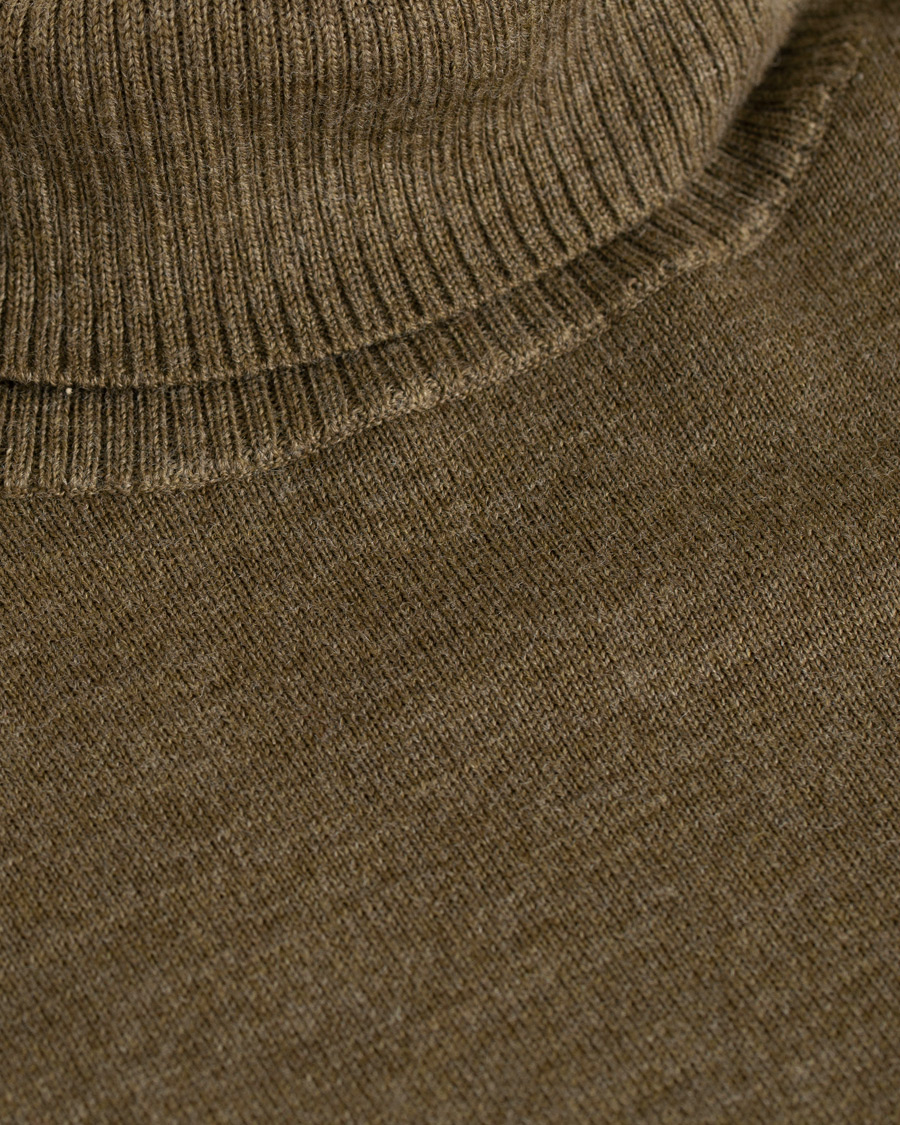 Herre | Trøjer | A.P.C. | Marcelino Rollneck Khaki Chine