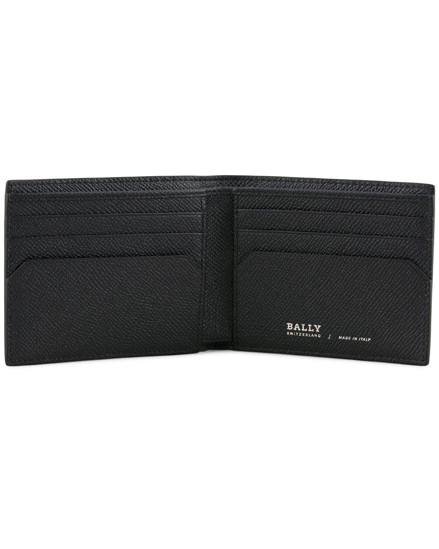 Herre | Bally Bevye Leather Detail Wallet Blue | Bally | Bevye Leather Detail Wallet Blue