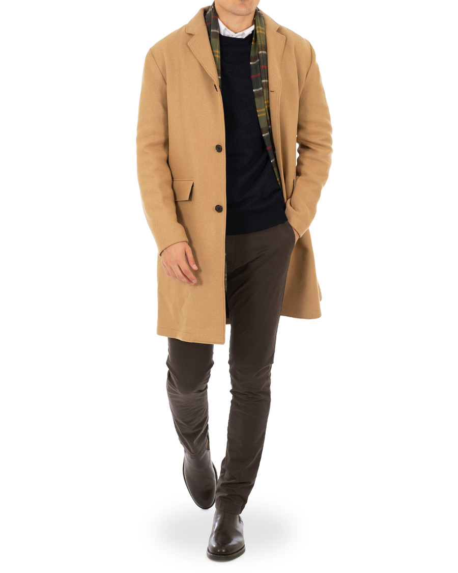 Herre | Jakker | NN07 | Lamont Lined Wool Coat Camel