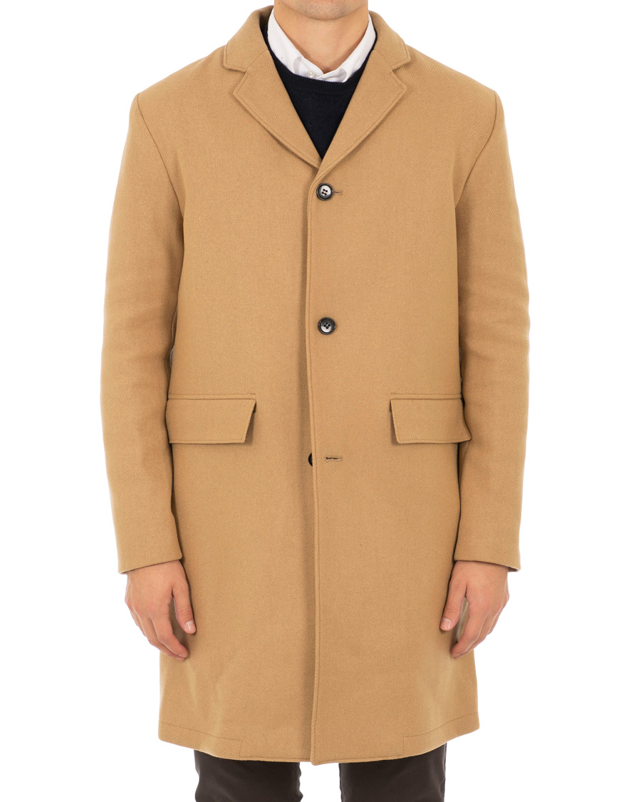 Herre | Jakker | NN07 | Lamont Lined Wool Coat Camel