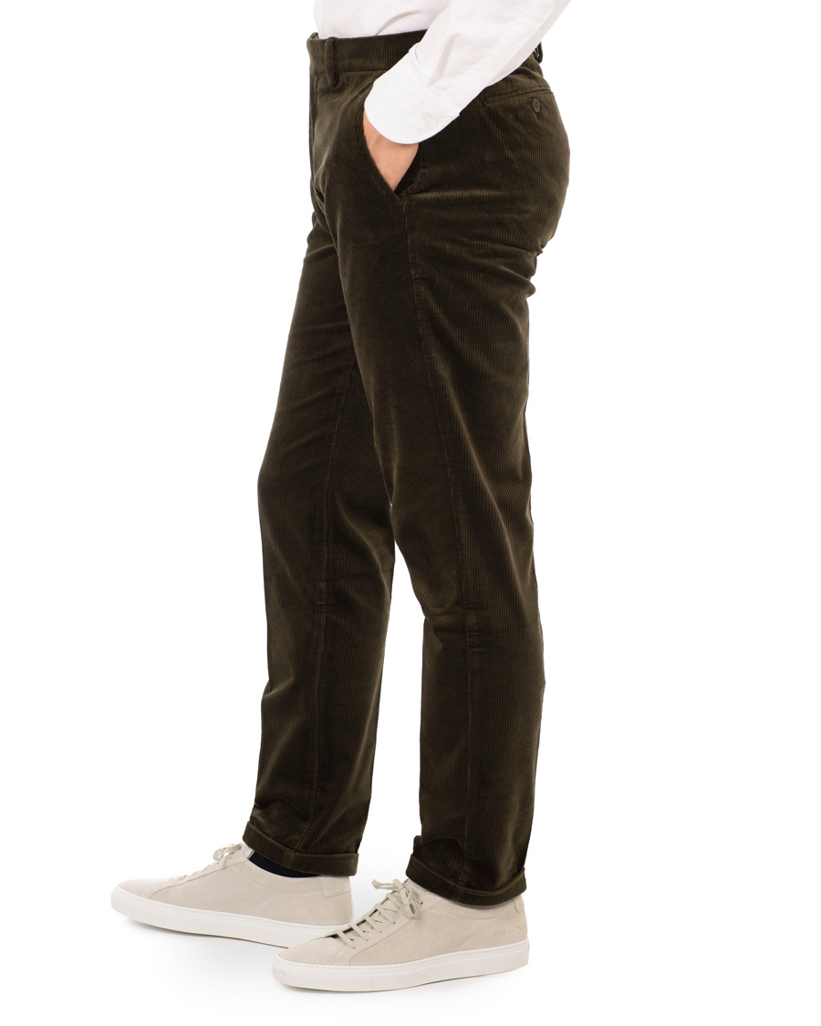 Herre | Bukser | NN07 | Soho Corduroy Trousers Green
