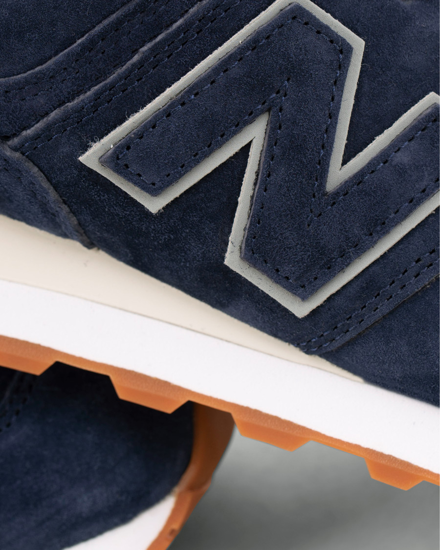 Herre | New Balance 574 Running Sneaker Navy Suede | New Balance | 574 Running Sneaker Navy Suede