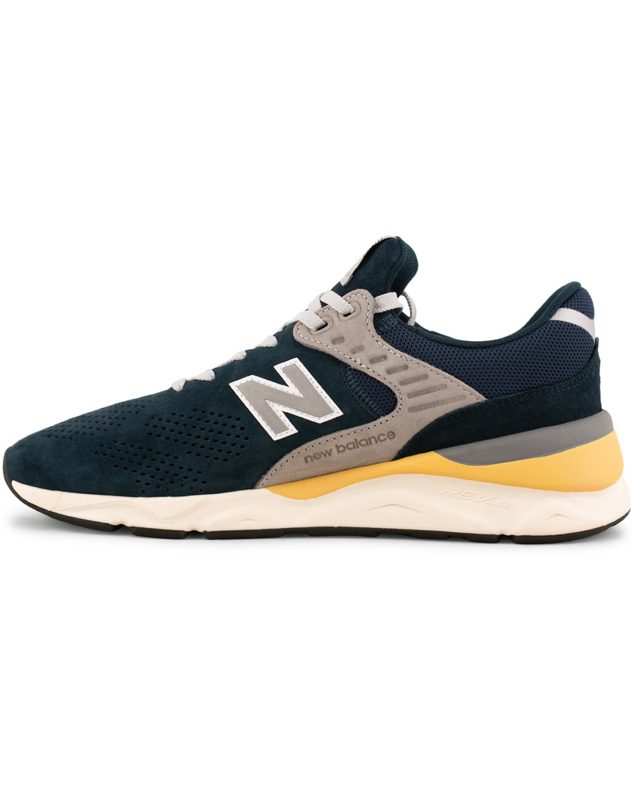Herre | New Balance X90 Running Sneaker Navy Suede | New Balance | X90 Running Sneaker Navy Suede