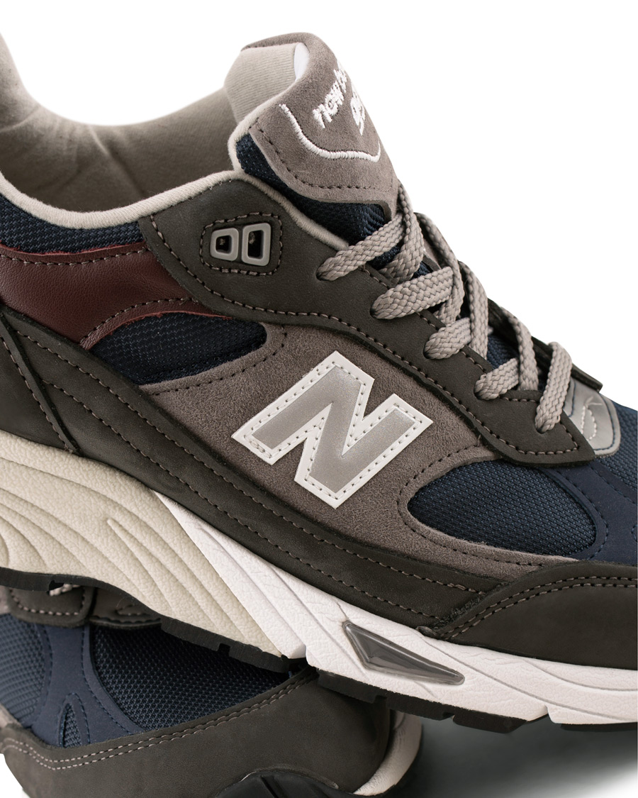 Opmærksom Indeholde biograf New Balance Made in England 991 Sneaker Navy/Grey - CareOfCarl.dk