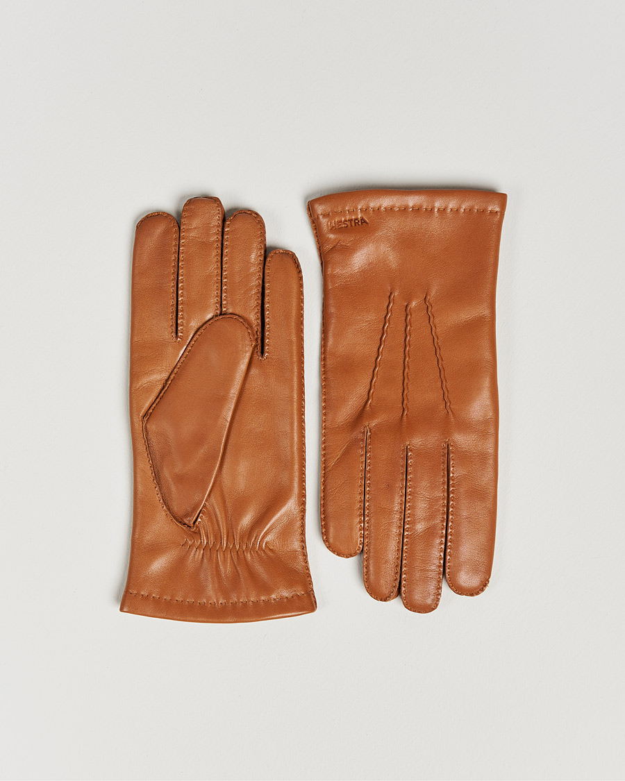 Hestra Edward Liner Glove Cognac -
