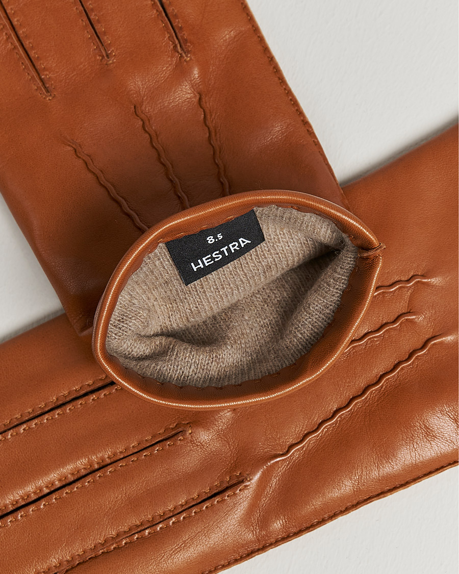 Herre | Handsker | Hestra | Edward Wool Lined Glove Cognac