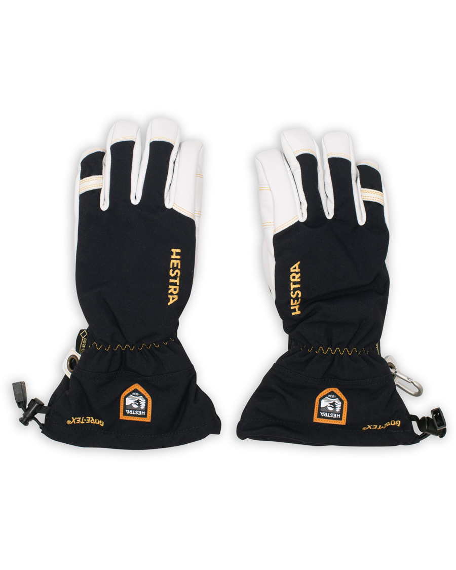 Herre | Hestra Army Leather GORE-TEX® Glove Black/White | Hestra | Army Leather GORE-TEX® Glove Black/White