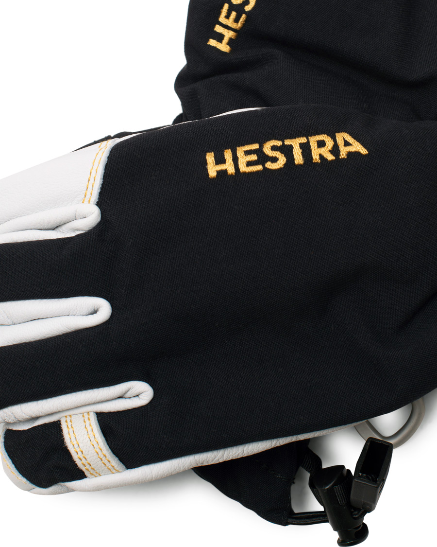 Herre | Hestra Army Leather GORE-TEX® Glove Black/White | Hestra | Army Leather GORE-TEX® Glove Black/White