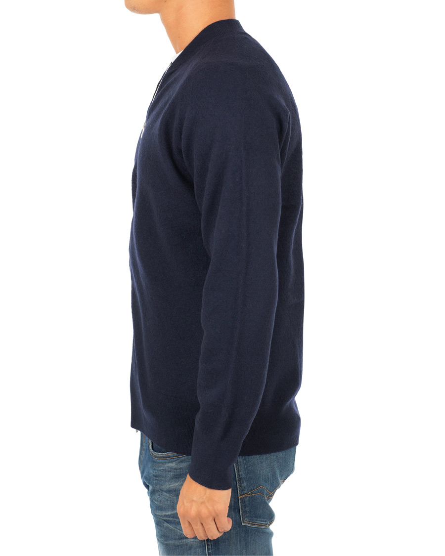 Herre | Trøjer | Filippa K | Boiled Wool Zip Jacket Hope