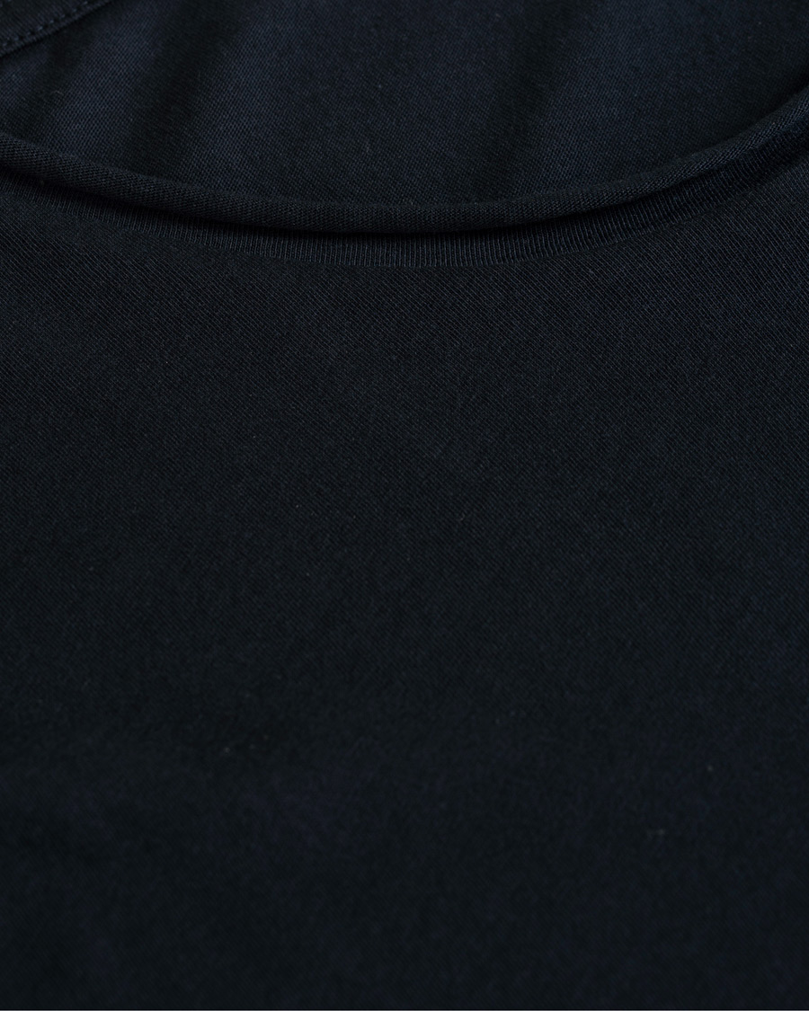 Herre | T-Shirts | Filippa K | Roll Neck Tee Navy