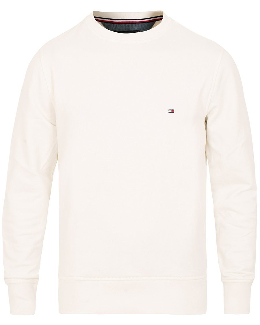 Herre | Trøjer | Tommy Hilfiger | Crew Neck Sweatshirt Whisper White