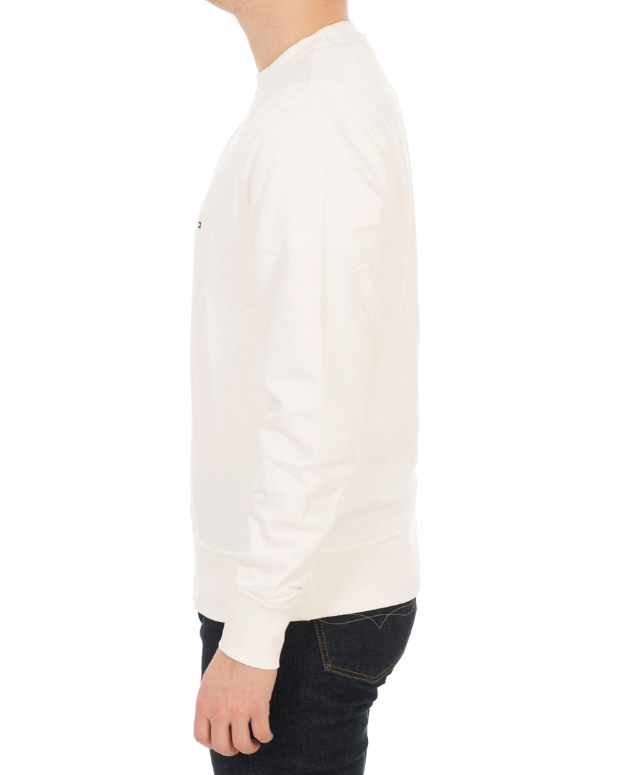 Herre | Trøjer | Tommy Hilfiger | Crew Neck Sweatshirt Whisper White