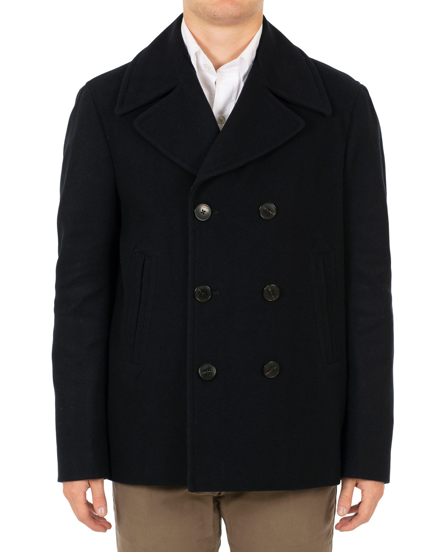 Herre | Jakker | Tommy Hilfiger | Short Peacoat Sky Captain