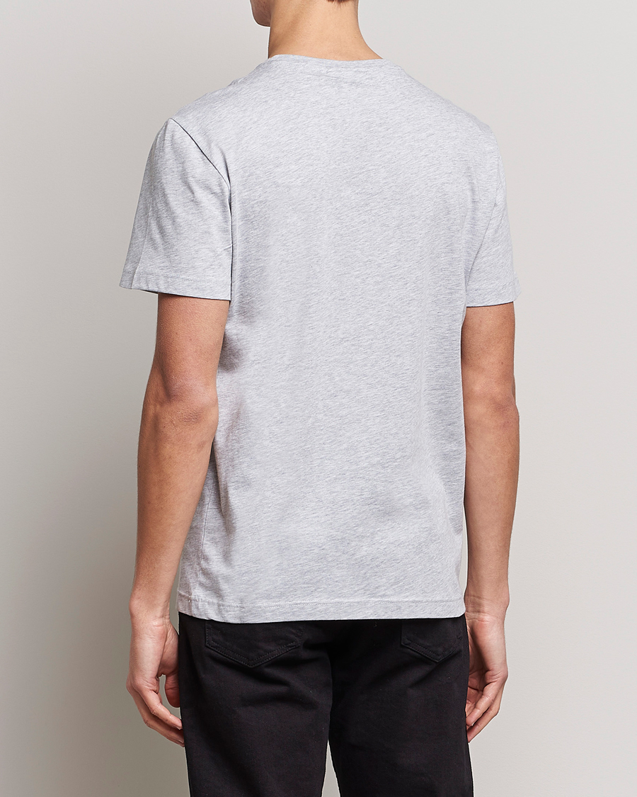 Herre | T-Shirts | Lacoste | Crew Neck T-Shirt Silver Chine