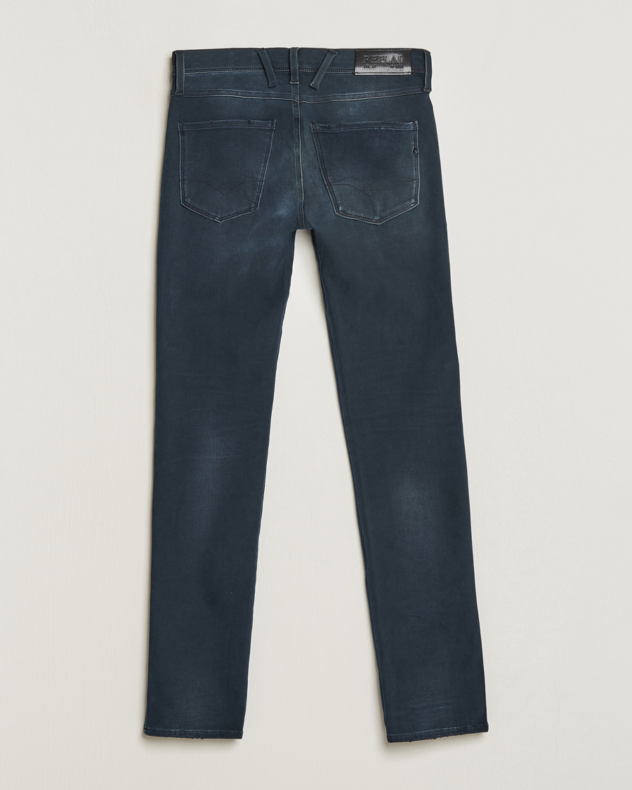 Herre | Jeans | Replay | M914 Anbass Hyperflex + Jeans Blue/Black