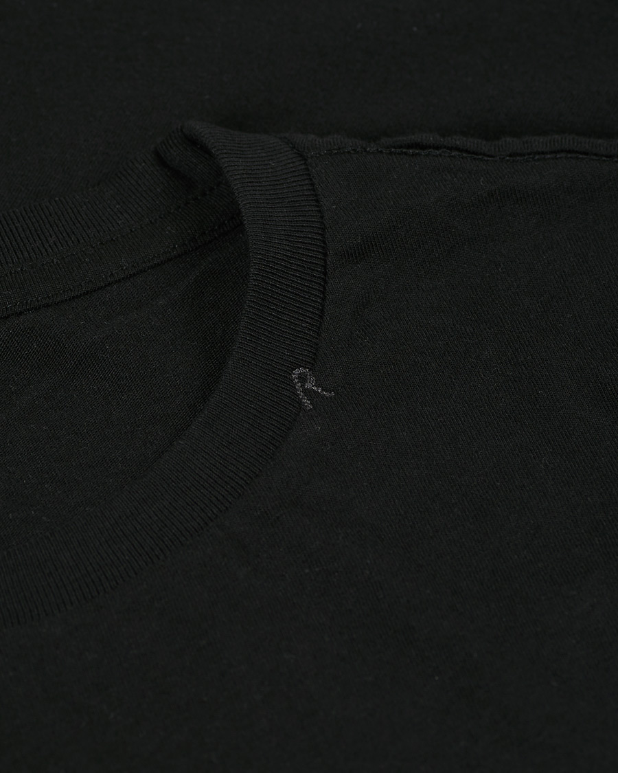 Herre | T-Shirts | Replay | Crew Neck Logo Tee Black