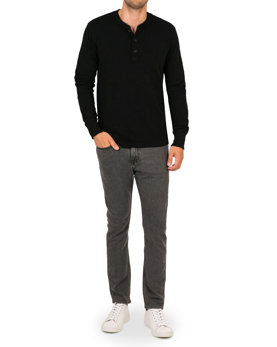 Herre | Trøjer | rag & bone | Classic Henley Jet Black