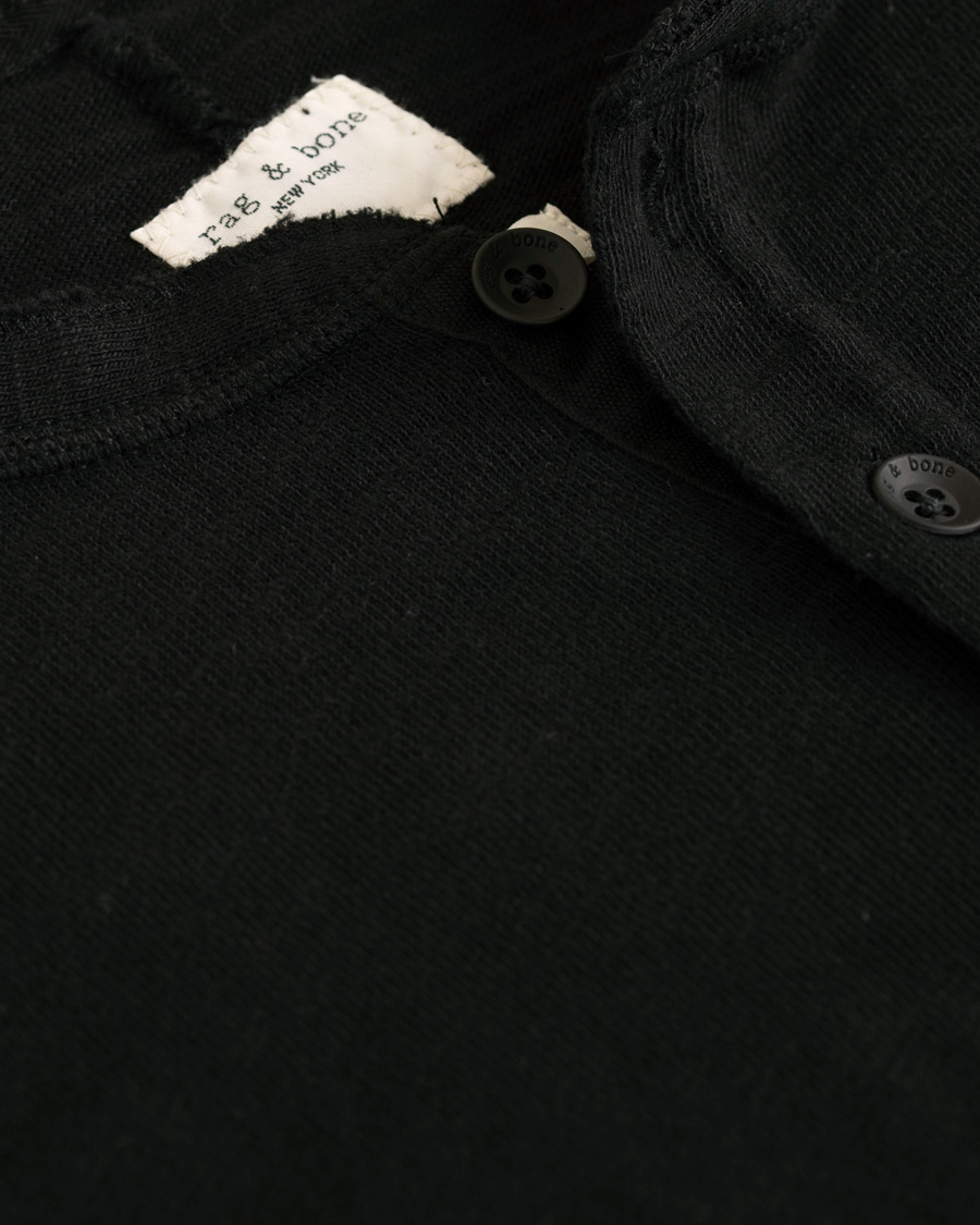 Herre | Trøjer | rag & bone | Classic Henley Jet Black