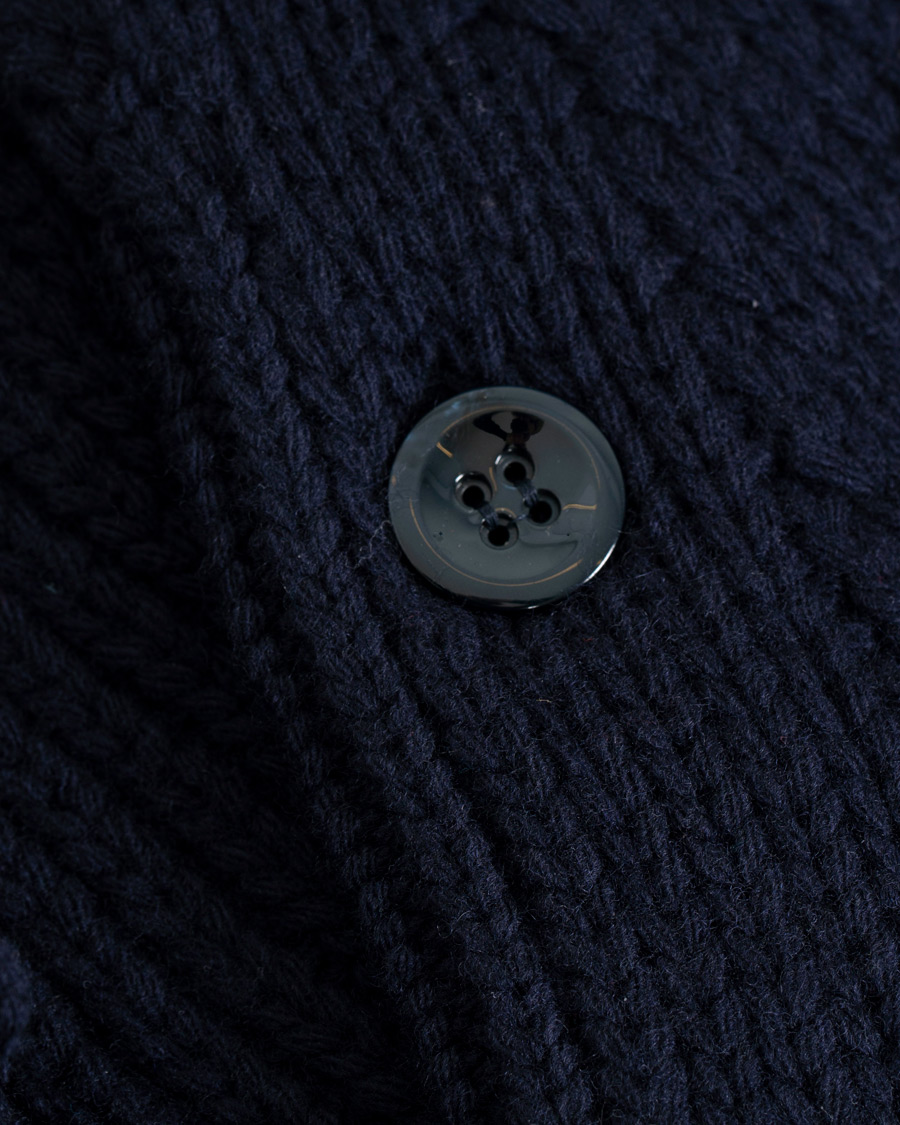 Herre | Trøjer | Dondup | Wool Cardigan Navy