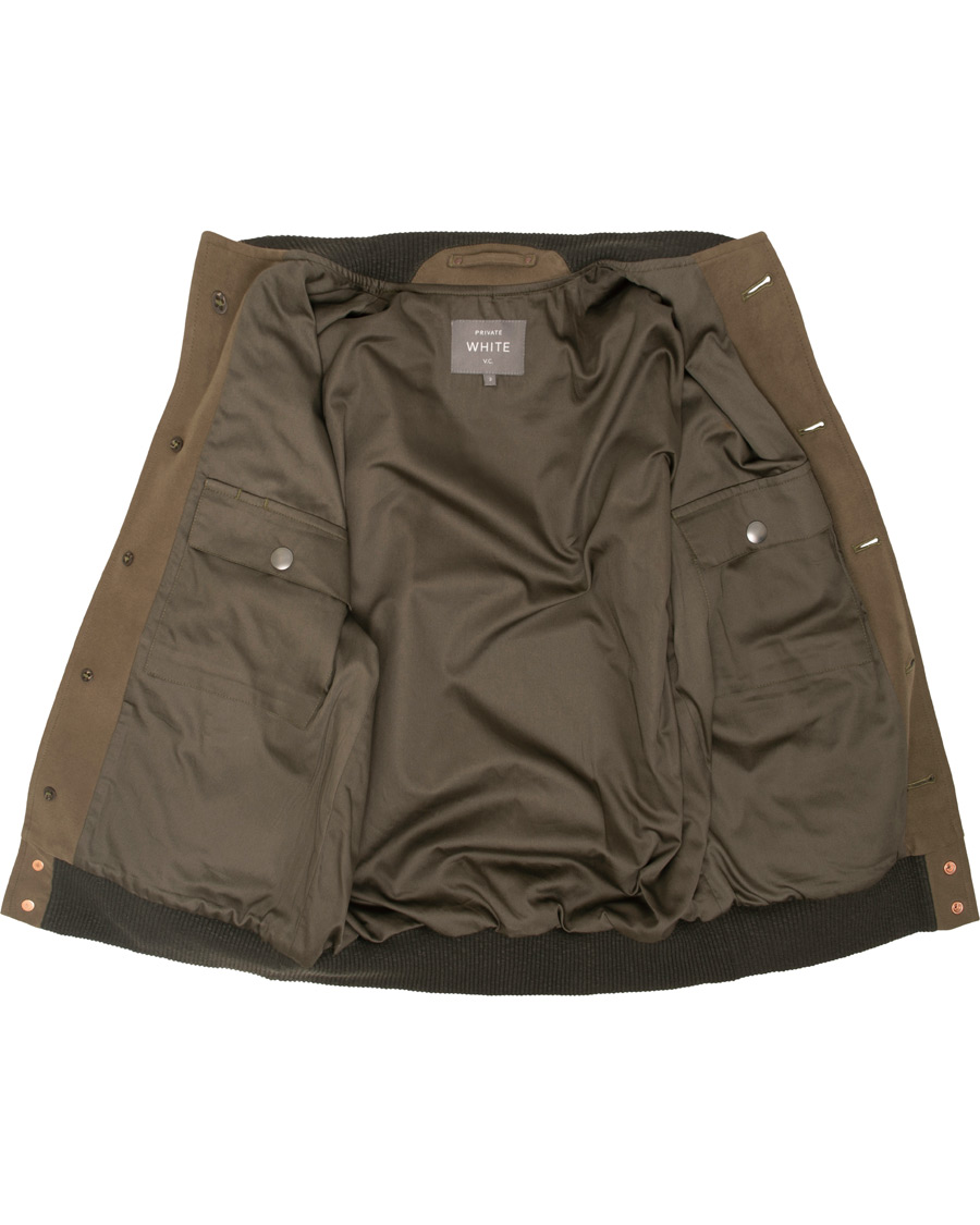 Herre | Jakker | Private White V.C. | Moleskin Bomber Jacket Lovet