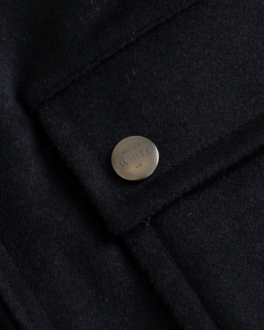 Herre | Jakker | Private White V.C. | Wool Flight Jacket Navy