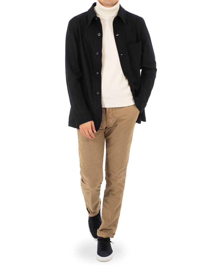 Herre | Jakker | Private White V.C. | Wool Shacket Navy