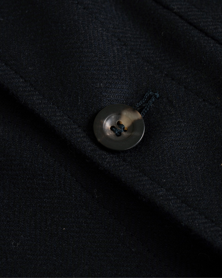 Herre | Jakker | Private White V.C. | Wool Shacket Navy