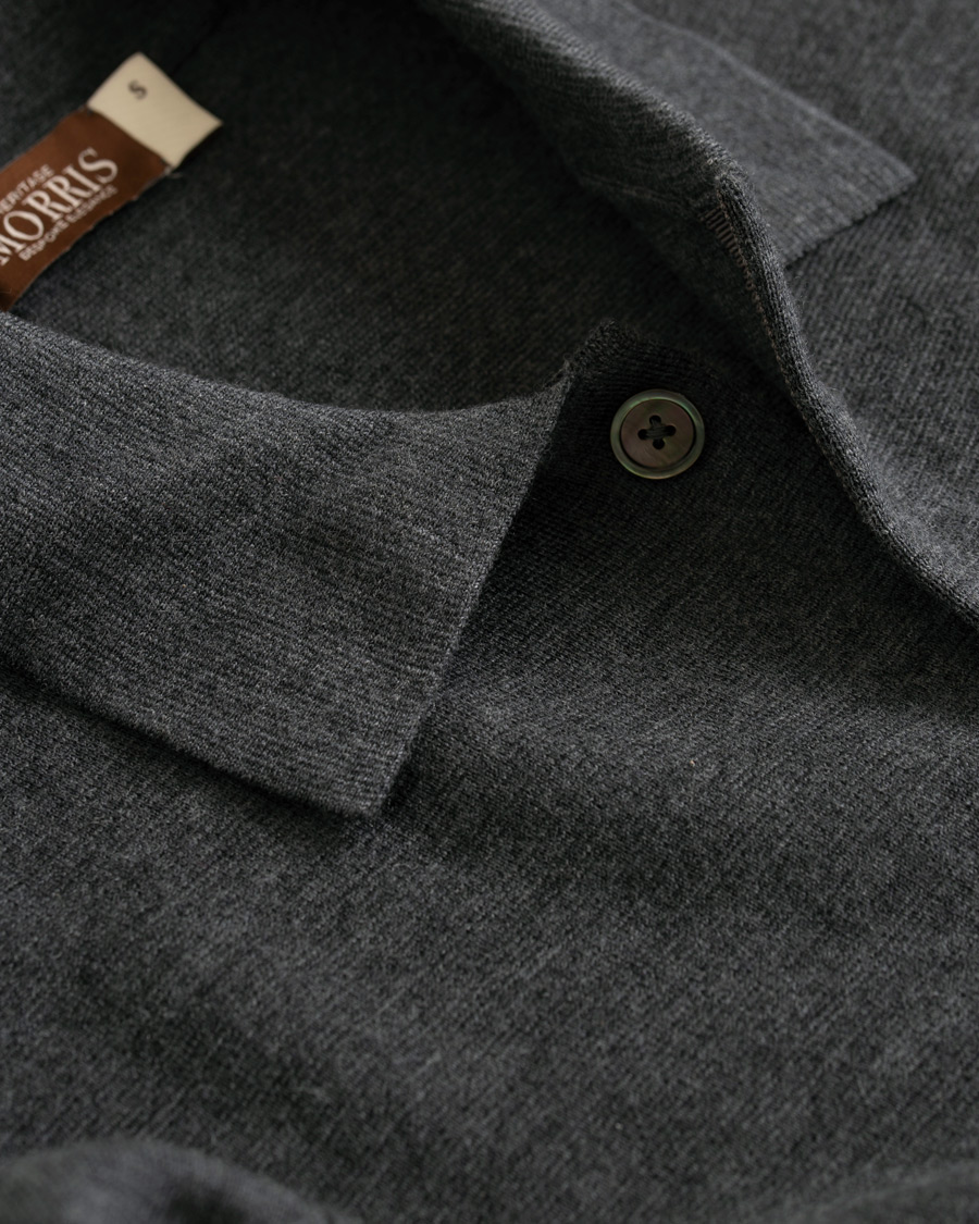 Herre | Trøjer | Morris Heritage | Dress Cardigan Grey