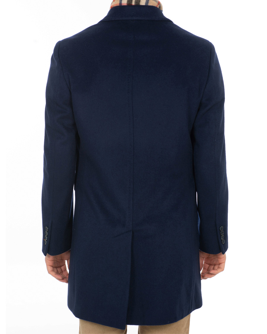 Herre | Jakker | Morris | Wesley Wool Coat Navy